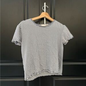 SO Blue and White Striped Tee